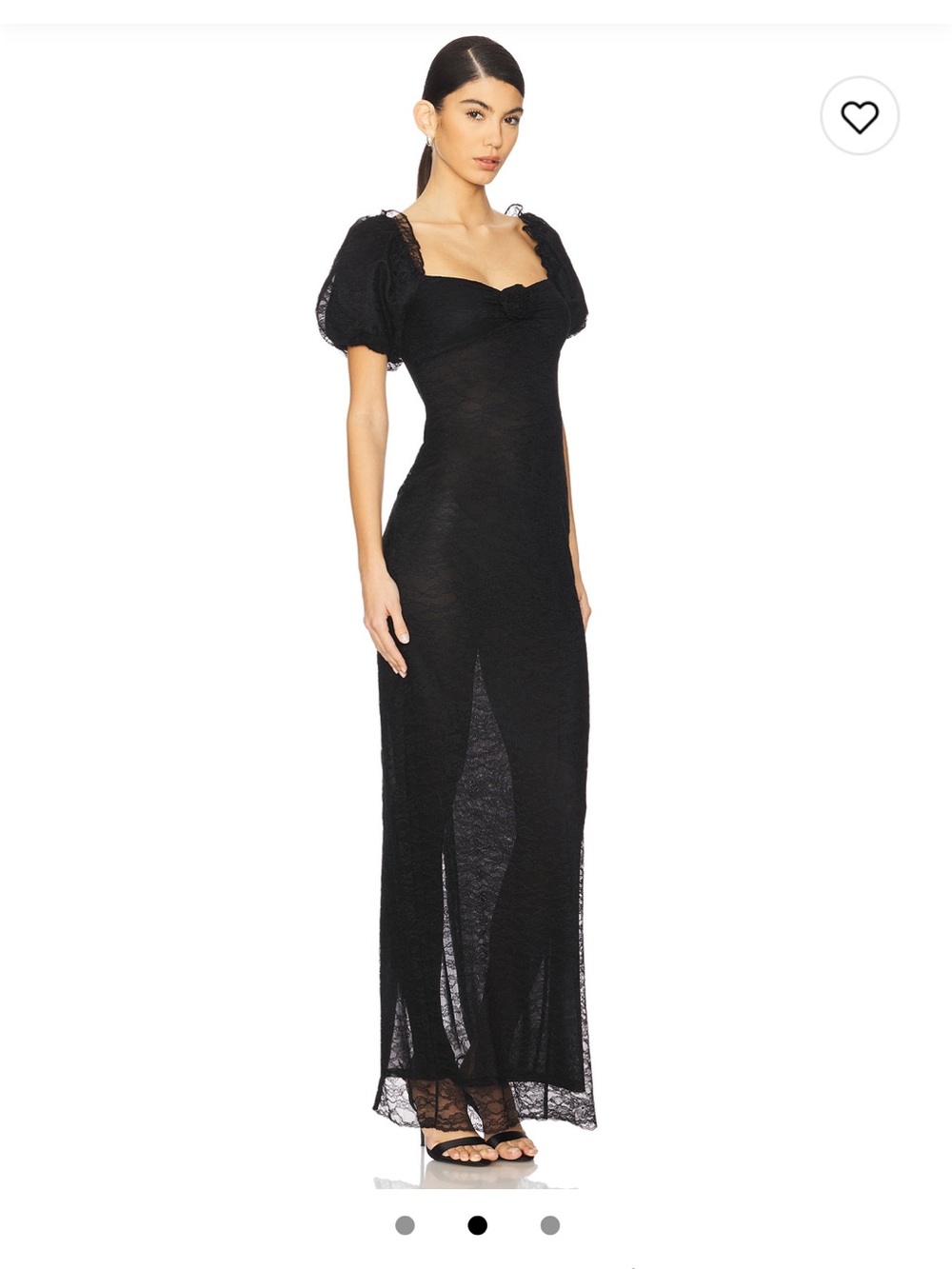 STONE COLD FOX ROWAN MAXI LACE DRESS - Picture 2 of 8